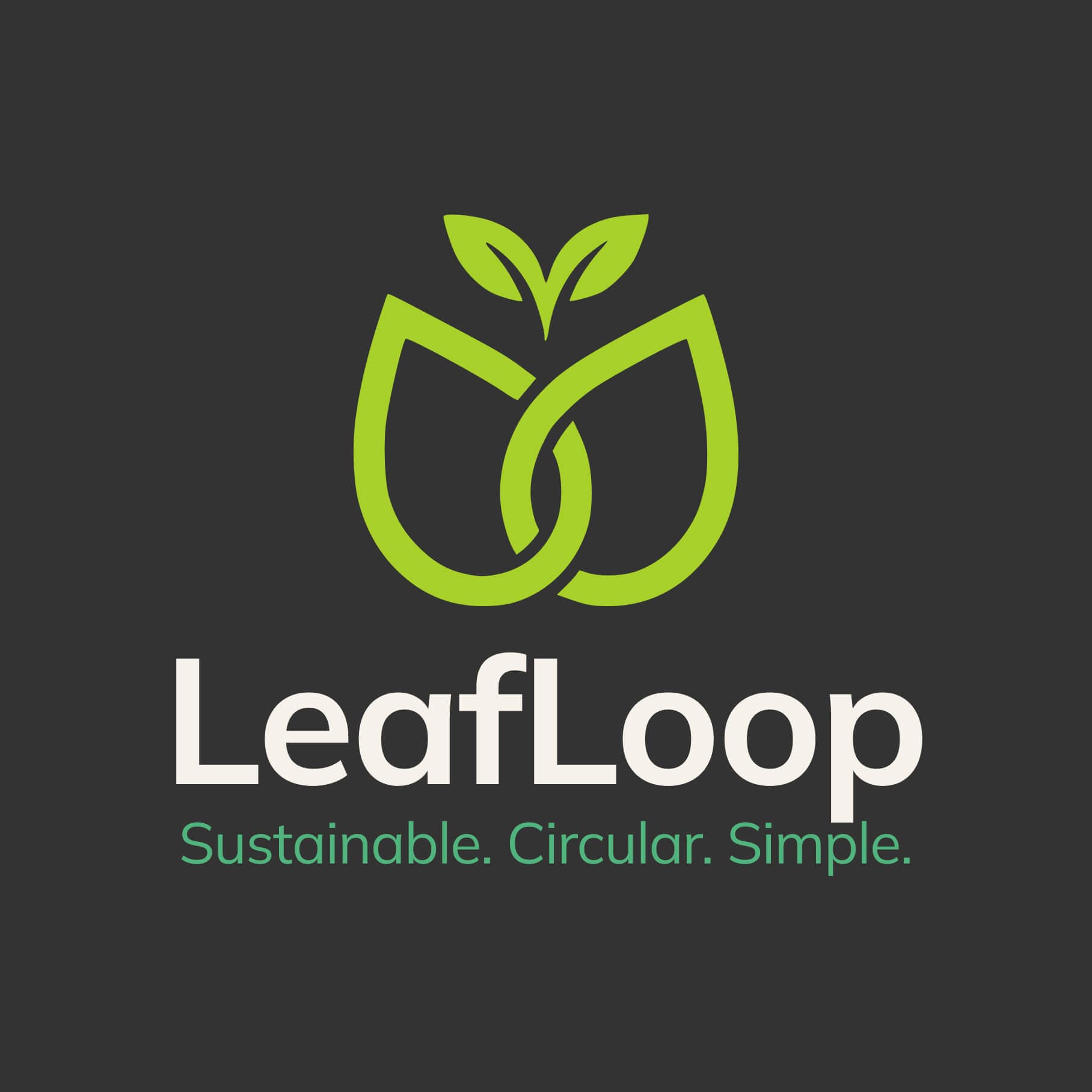 LeafLoop: Eco-Friendly Brand Identity