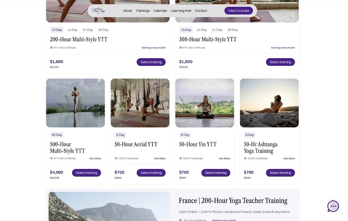 Ulu Yoga: Premium Web Architecture