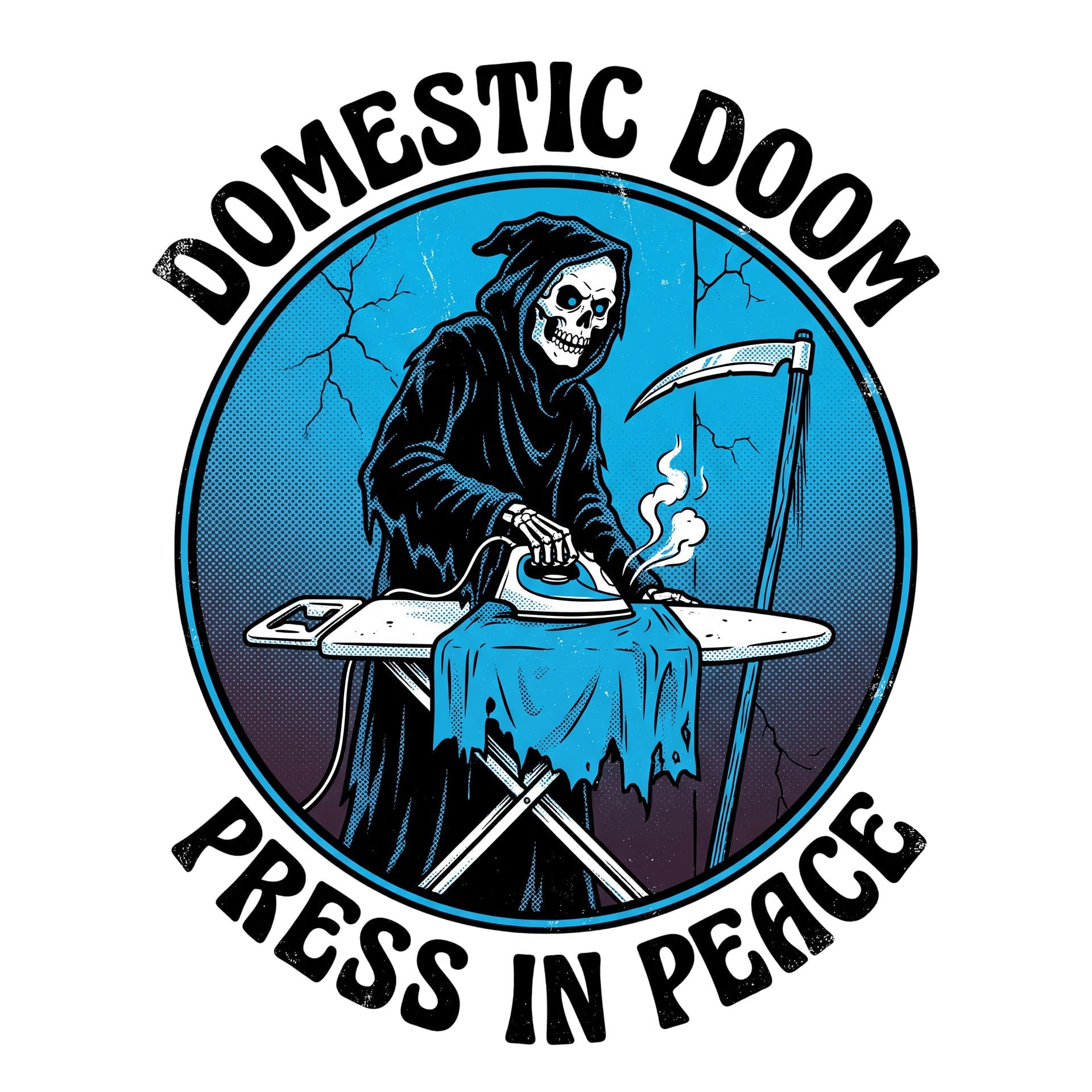 Press in Peace: High-Impact Brand Illustration