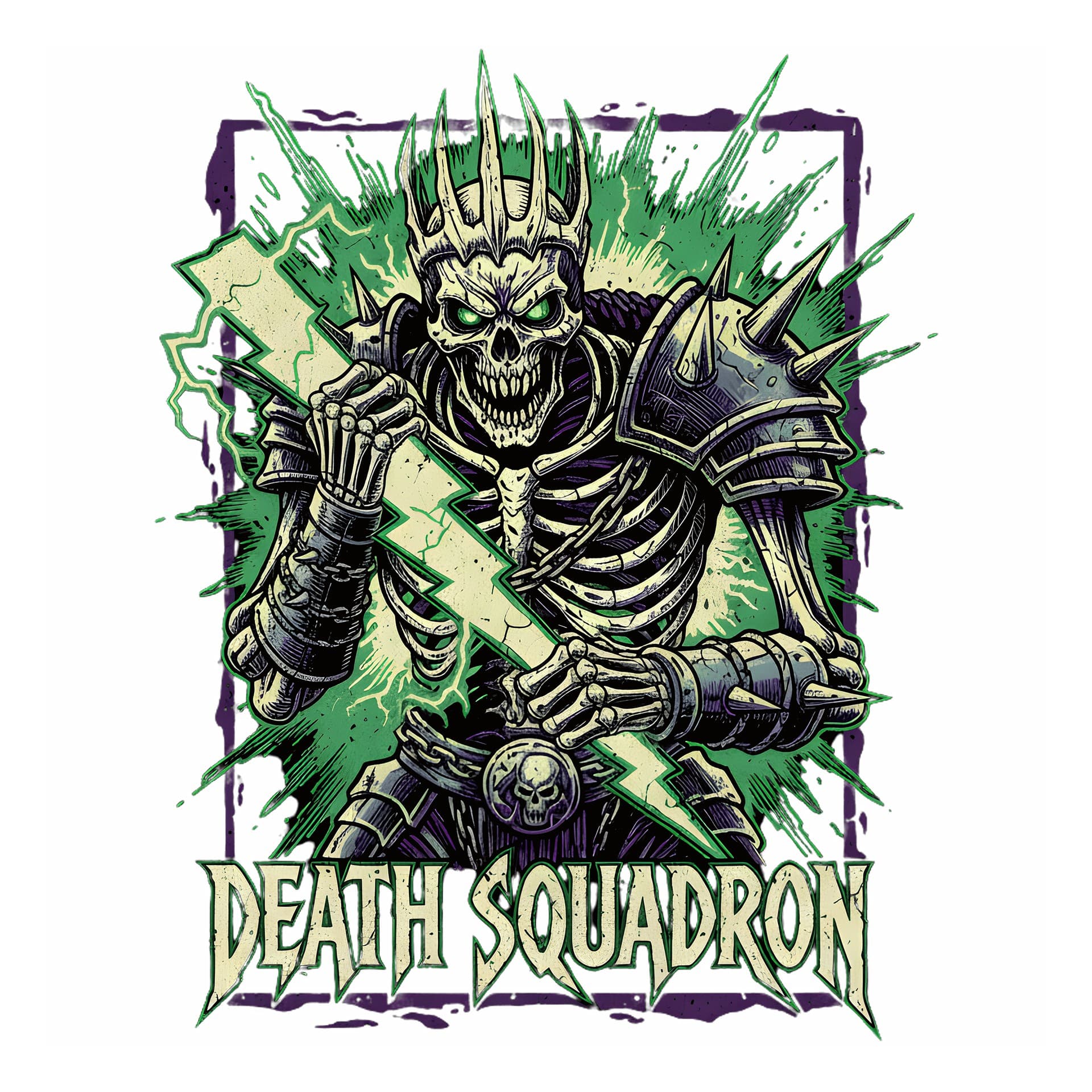 Death Squadron: Dark Humor Apparel Graphic