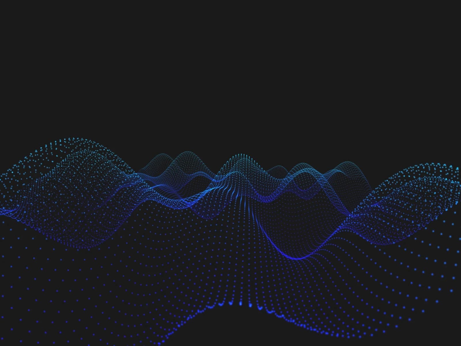 Quantum Wave: 3D Particle WebGL Background
